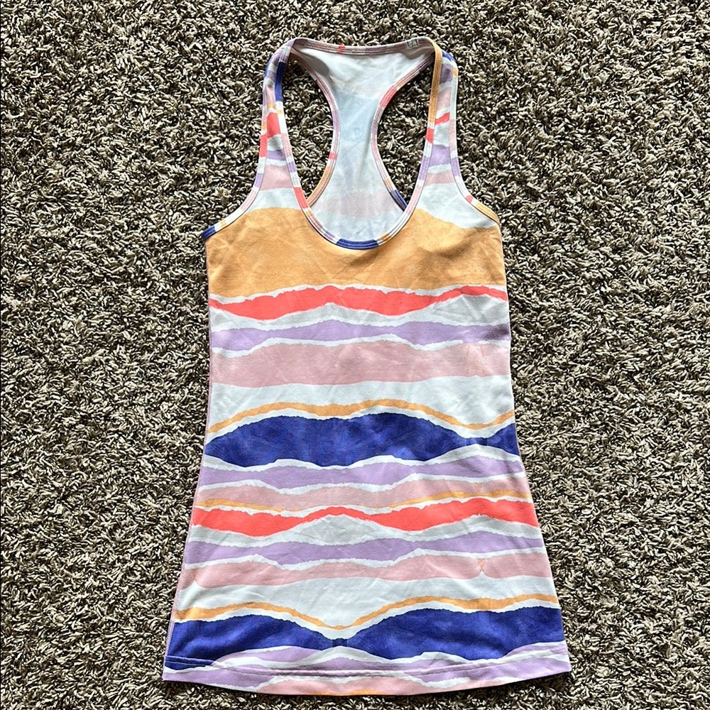 Striped Lululemon Tank Top
